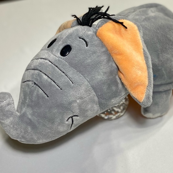 Toy 2 in 1 Reversible Plush Stuffed Animal Theodore Tiger Emma Elephant FlipZoo - Picture 15 of 15